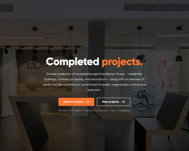 Bomar Group residential construction